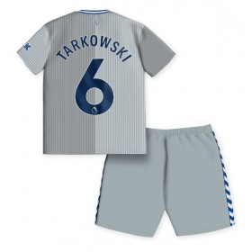 Everton James Tarkowski #6 Tredje Kläder Barn 2023-24 Kortärmad (+ Korta byxor)